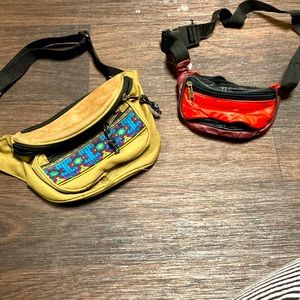 2 Fanny packs